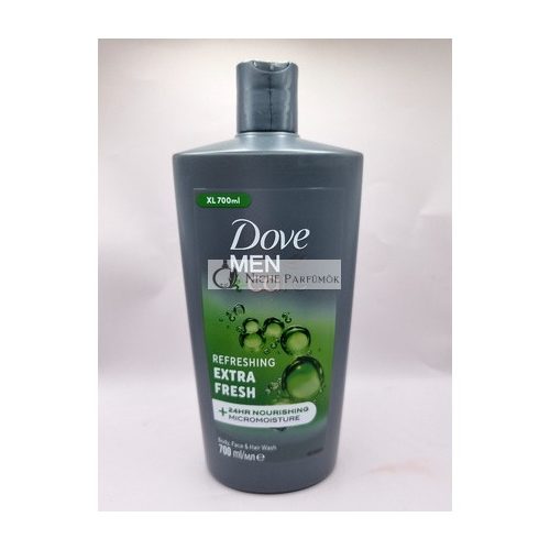 Dove Men +Care Extra Fresh Telový, Tvárový a Vlasy Umývací Prostriedok 700ml