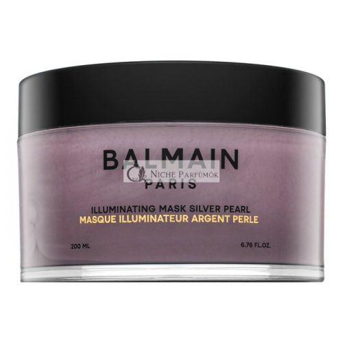 Balmain Illuminating Mask Silver Pearl neutralizujúca maska pre platinovo blond a šedivé vlasy 200 ml