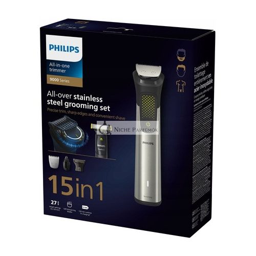 Philips MG9552 Multifunkčný zastrihávač Presné zastrihávanie Ostré hrany Pohodlné holenie