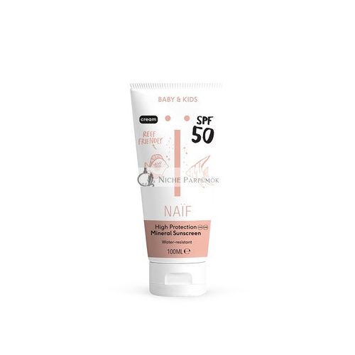 Naïf Ochranný Krém pre Bábätká a Deti SPF 50, 100ml