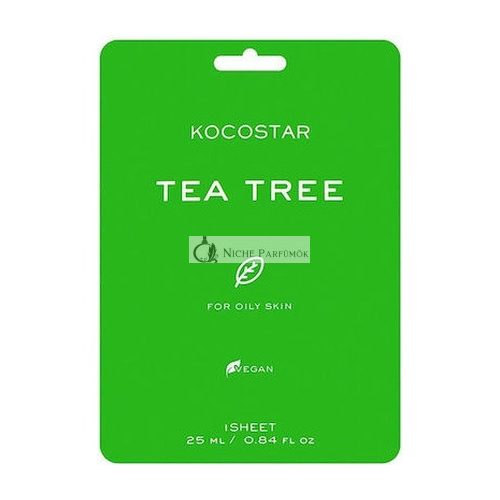 Vican Kocostar Tea Tree Pleťová Maska na Mastnú Pokožku - 25ml