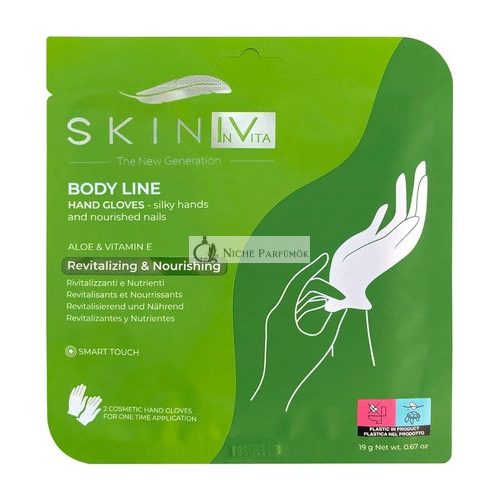 Skin IV Kórejské hydratačné rukavice s aloe a vitamínom E, 19g