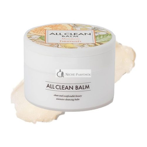 HEIMISH All Clean Balm Mandarin 120ml Čistiaci balzam na olej a mlieko Odstraňuje vodeodolný make-up Čierne póry Osviežujúca citrusová vôňa