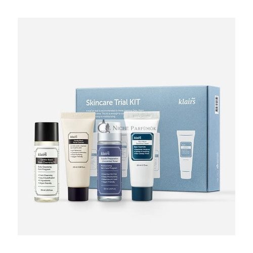 DearKlairs Sady starostlivosti o pleť Trial Kits 4 Mini Čistiaci olej, čistič, toner, krém, cestovné must-haves