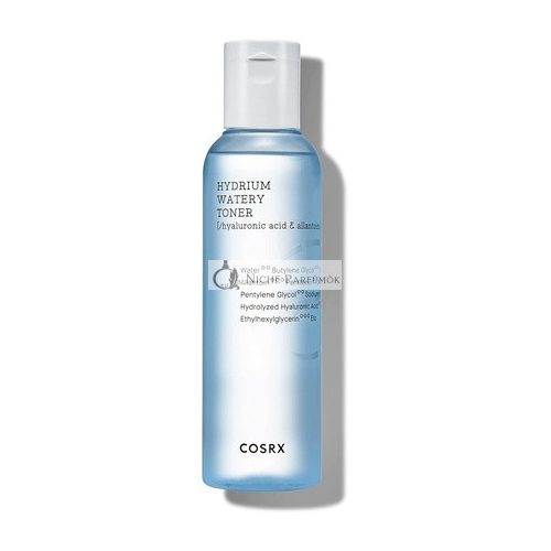 COSRX Hydrium Vodný Toner s Kyselinou Hyalurónovou, 150ml