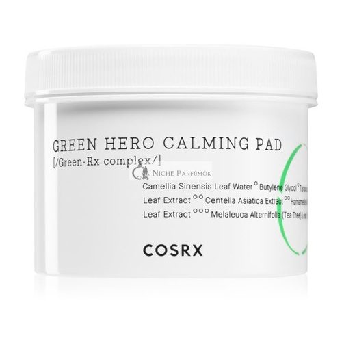 COSRX Green Calming Pad Upokojujúce Plošky na Tvár 70 Kusov