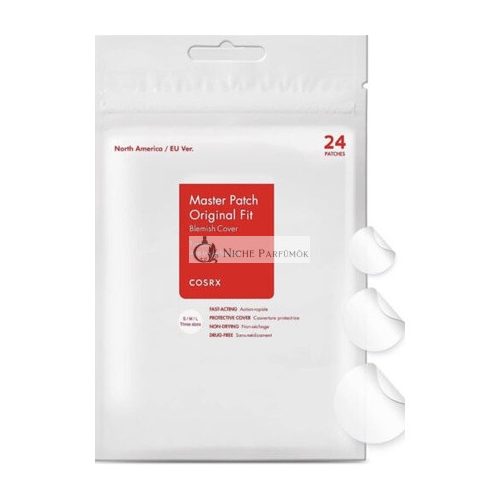 COSRX Master Patch Originálny Fit Absorbujúce Patches Hydrocolloid 24 ks