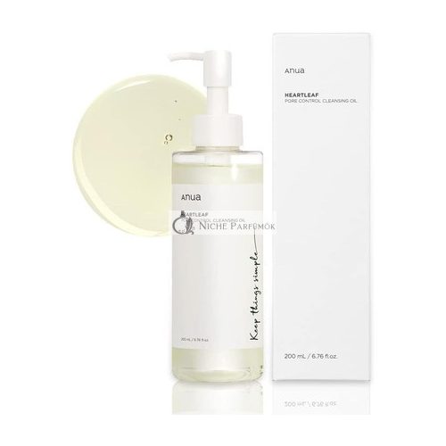 ANUA Heartleaf Pore Control Olej Kórejský Čistiaci Prostriedok 200ml