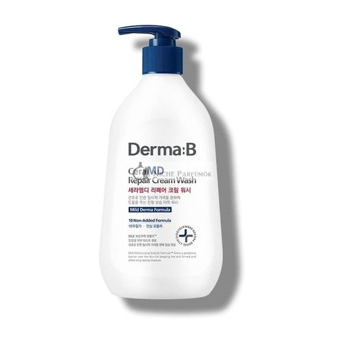 Derma B CeraMD Oprava Krémové umývanie, bez vône, 400 ml