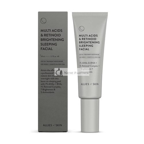 Allies of Skin Multi Acids a Retinoid Brightening Sleeping Facial, 50ml