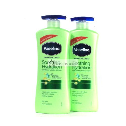 Vaseline Intensive Care Upokojujúci Hydratačný Aloe Vera Telový Krém, 575ml