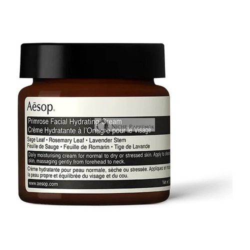 Aesop Primrose Hydratačný Krém na Tvár, 60ml