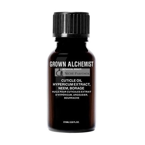 Grown Alchemist Olej na Kutikulu s Extraktom z Hypericum, Neem a Borágó, 15ml