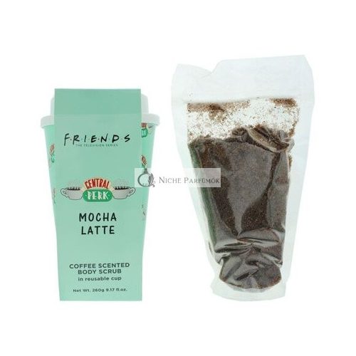 Warner Bros Friends Mocha Latte Telový peeling 260g pre ženy